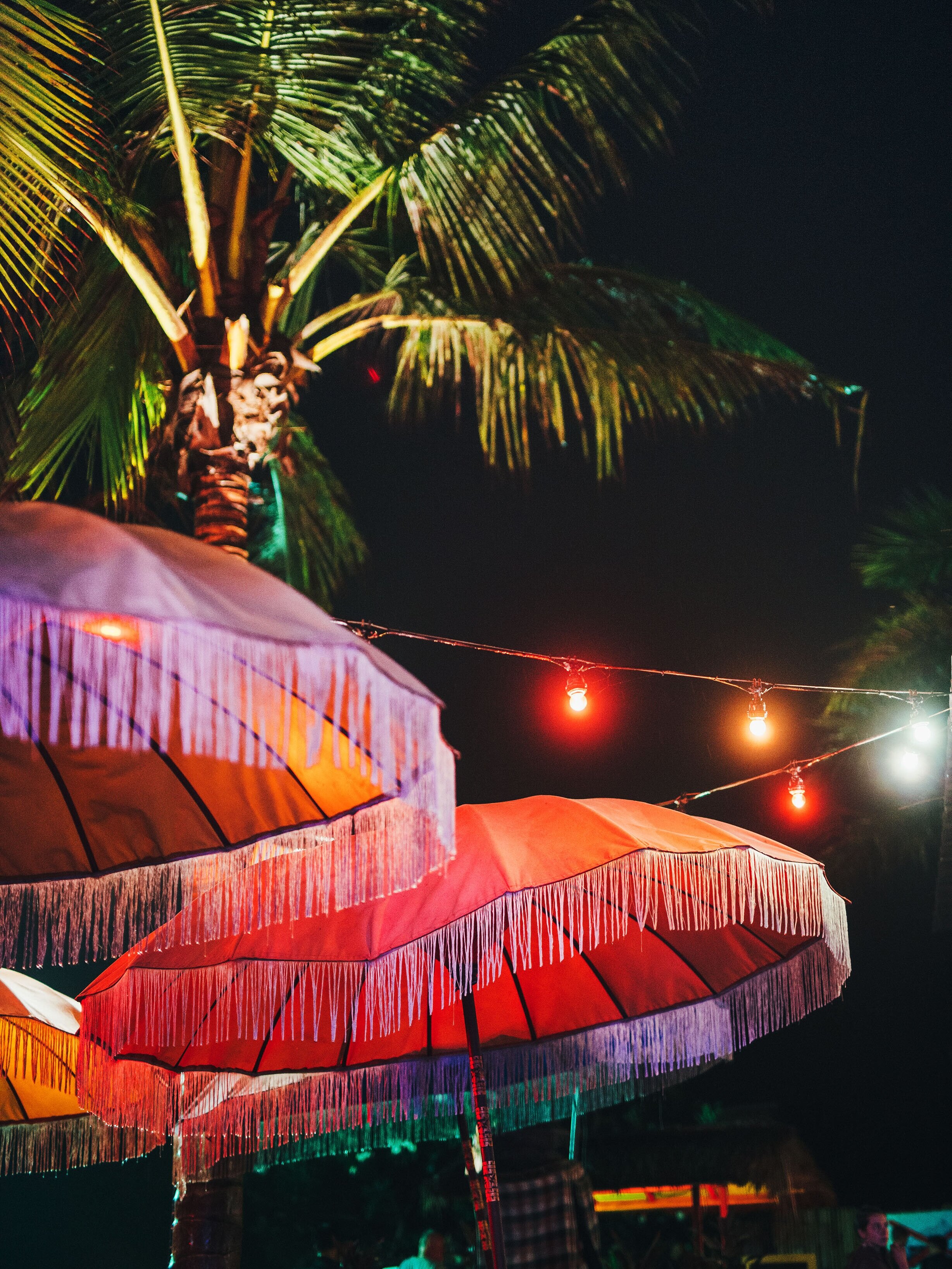 Outside backyard of Coctelería de Rosa